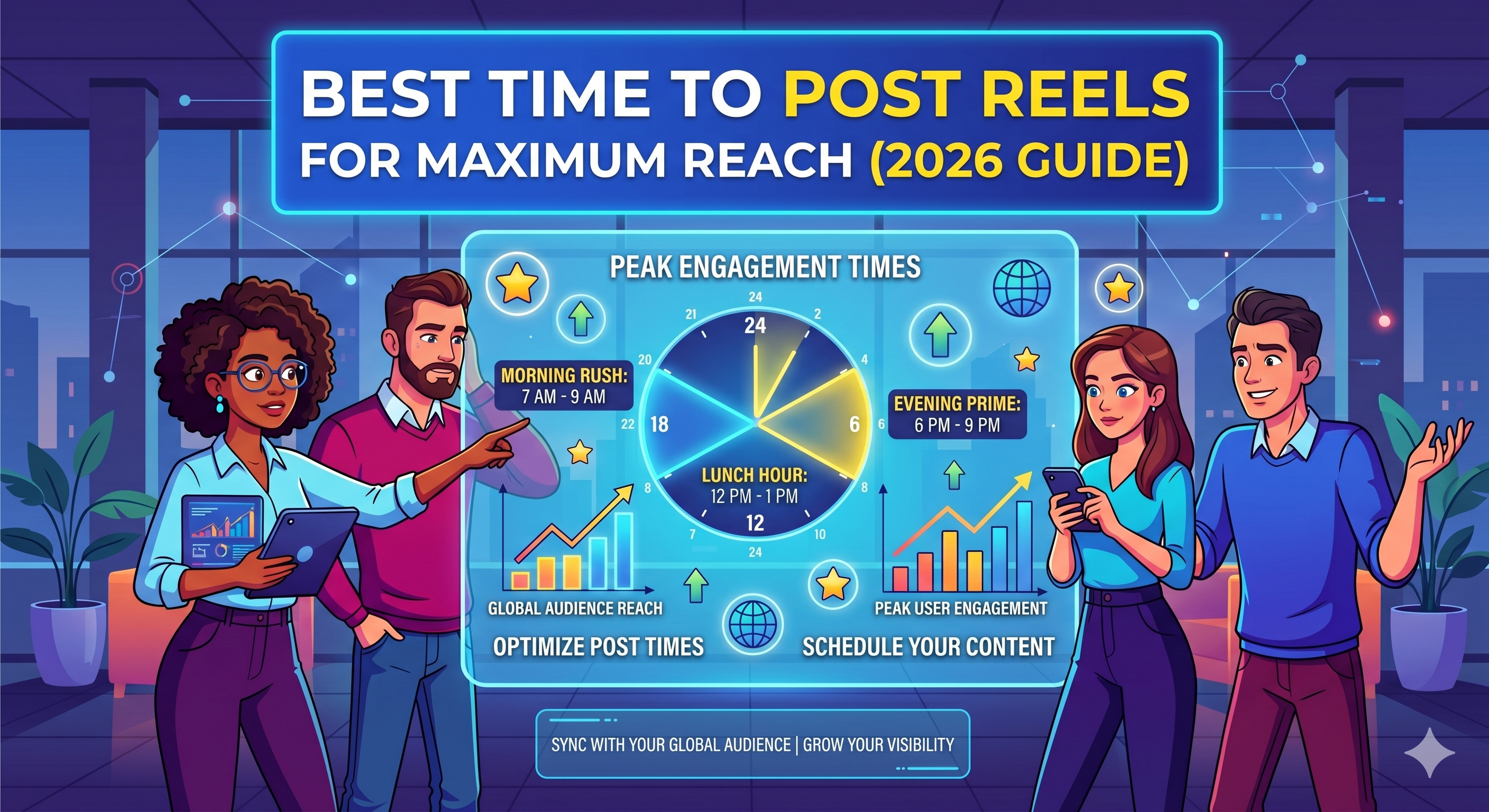 Best Time to Post Reels for Maximum Reach (2026 Guide)